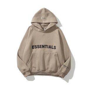 Essentials Beige Hoodie